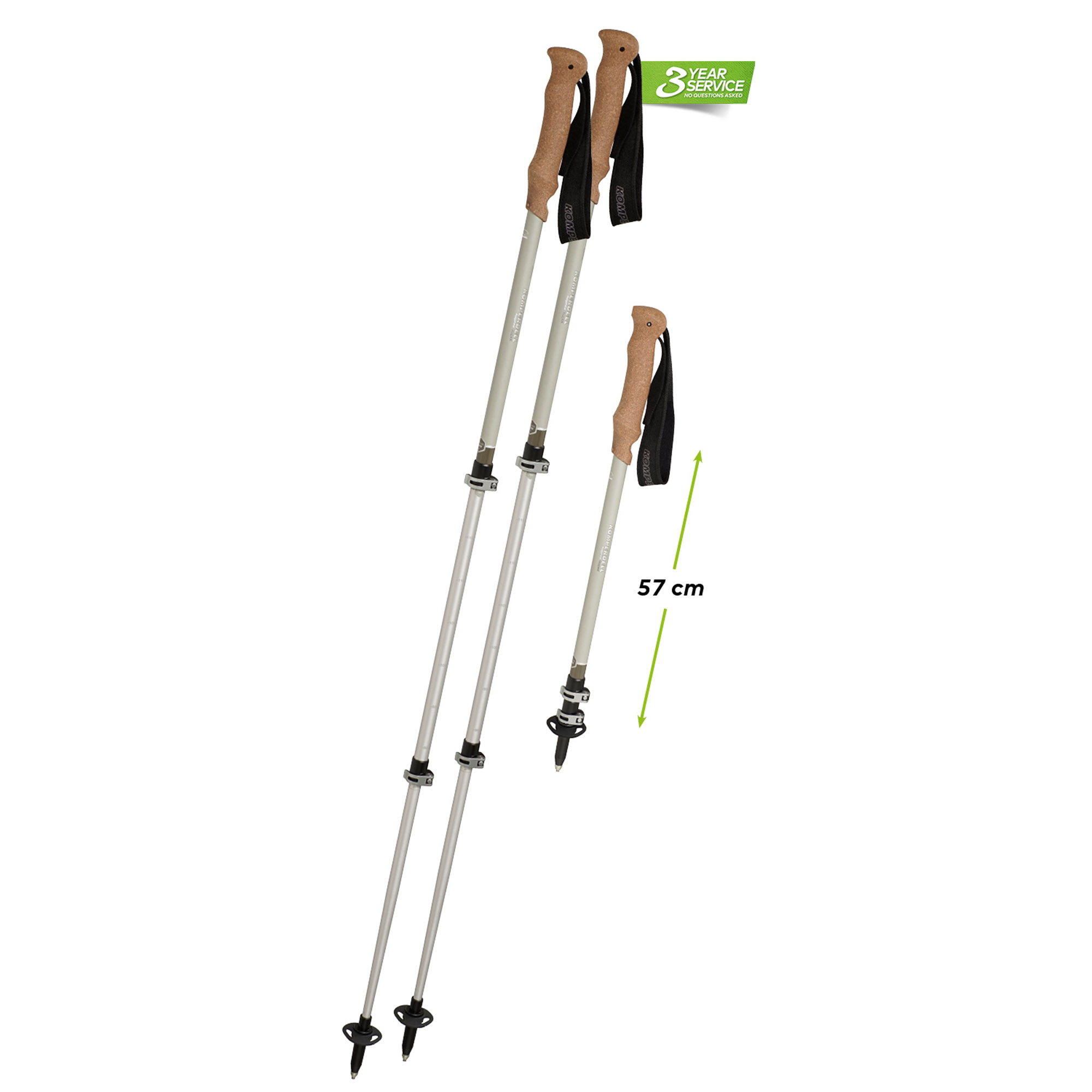compact trekking poles